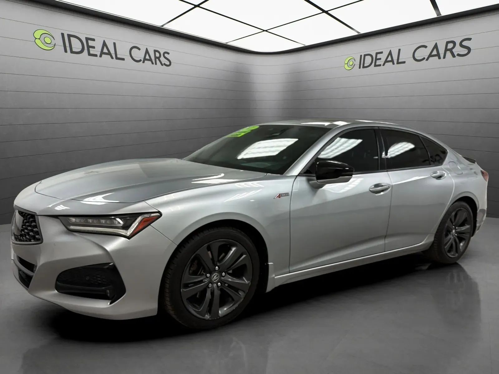 Silver 2021 Acura TLX Sedan Front-Wheel Drive Automatic