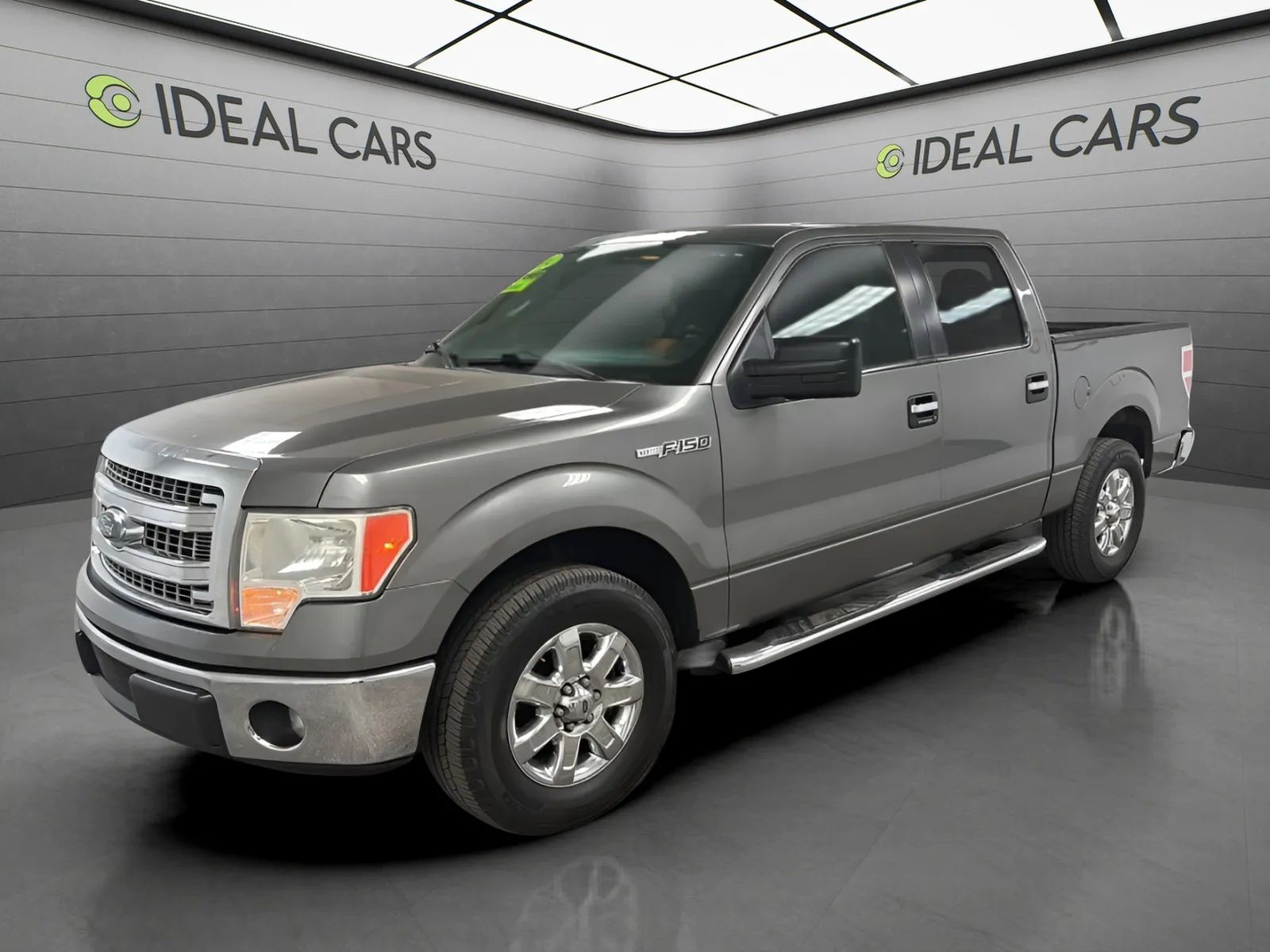 Gray 2014 Ford F-150 Pickup Truck 4X2 Automatic