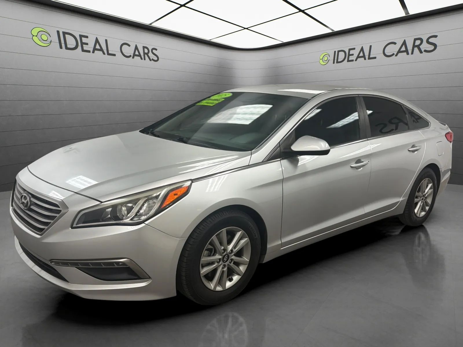 Silver 2015 Hyundai Sonata Sedan Front-Wheel Drive Automatic