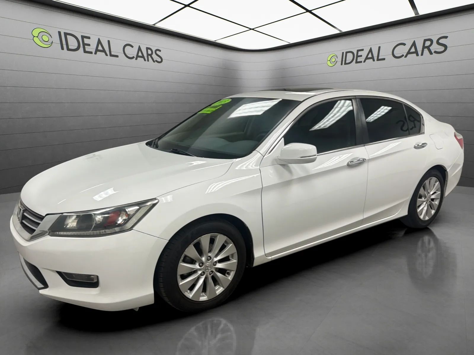 White 2013 Honda Accord Sedan Front-Wheel Drive Automatic
