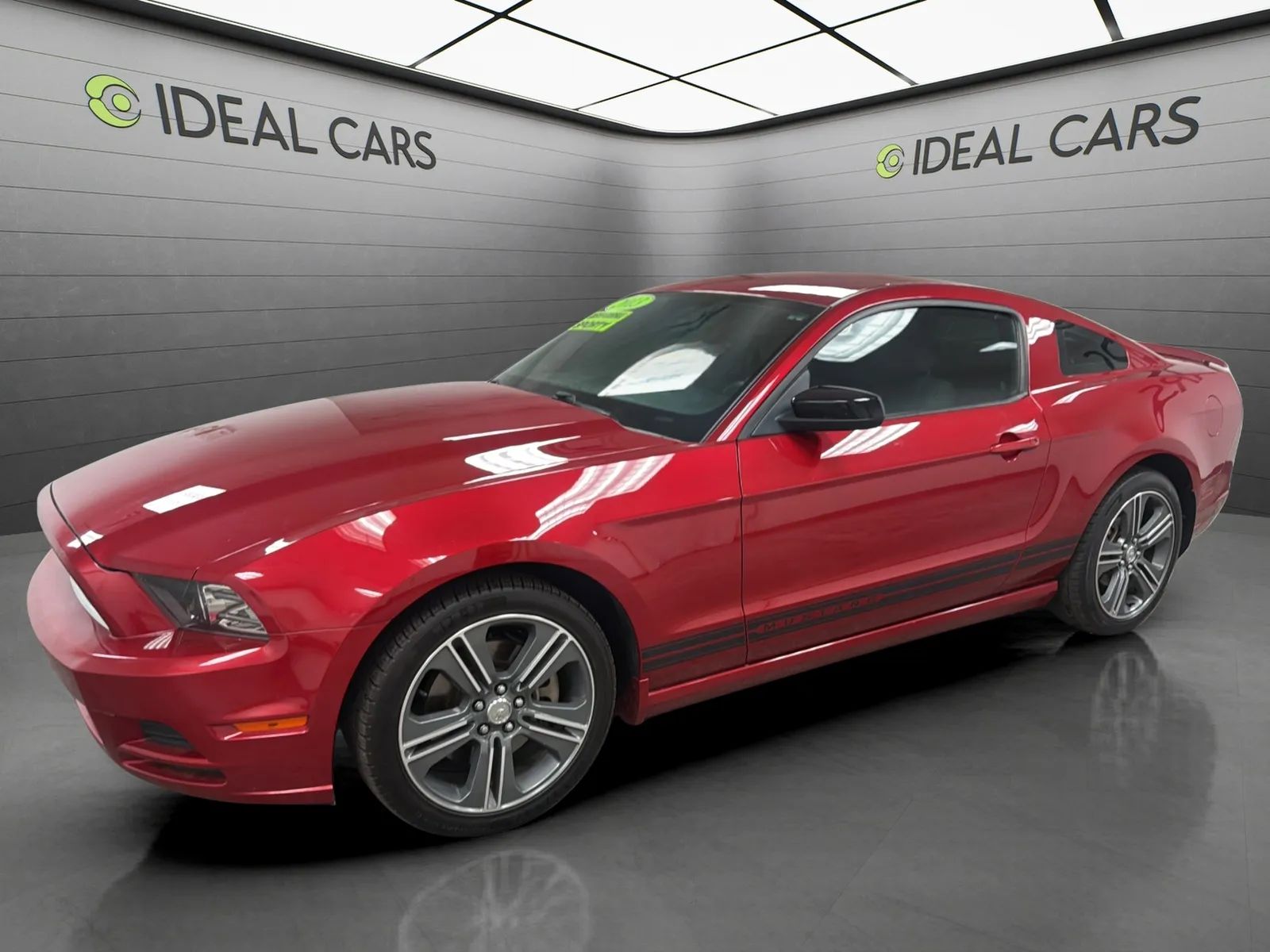Red 2013 Ford Mustang Coupe Rear-Wheel Drive Automatic