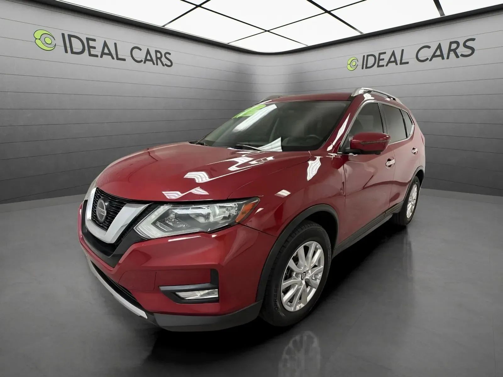 Red 2018 Nissan Rogue SUV / Crossover Front-Wheel Drive Continuously Variable Transmission
