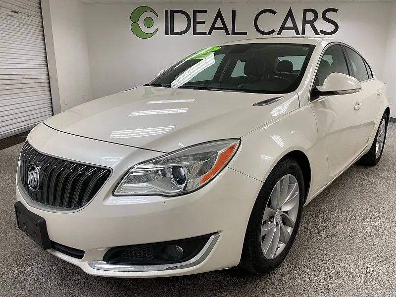 White 2015 Buick Regal Sedan FWD Sedan Front-Wheel Drive 6-Speed Automatic