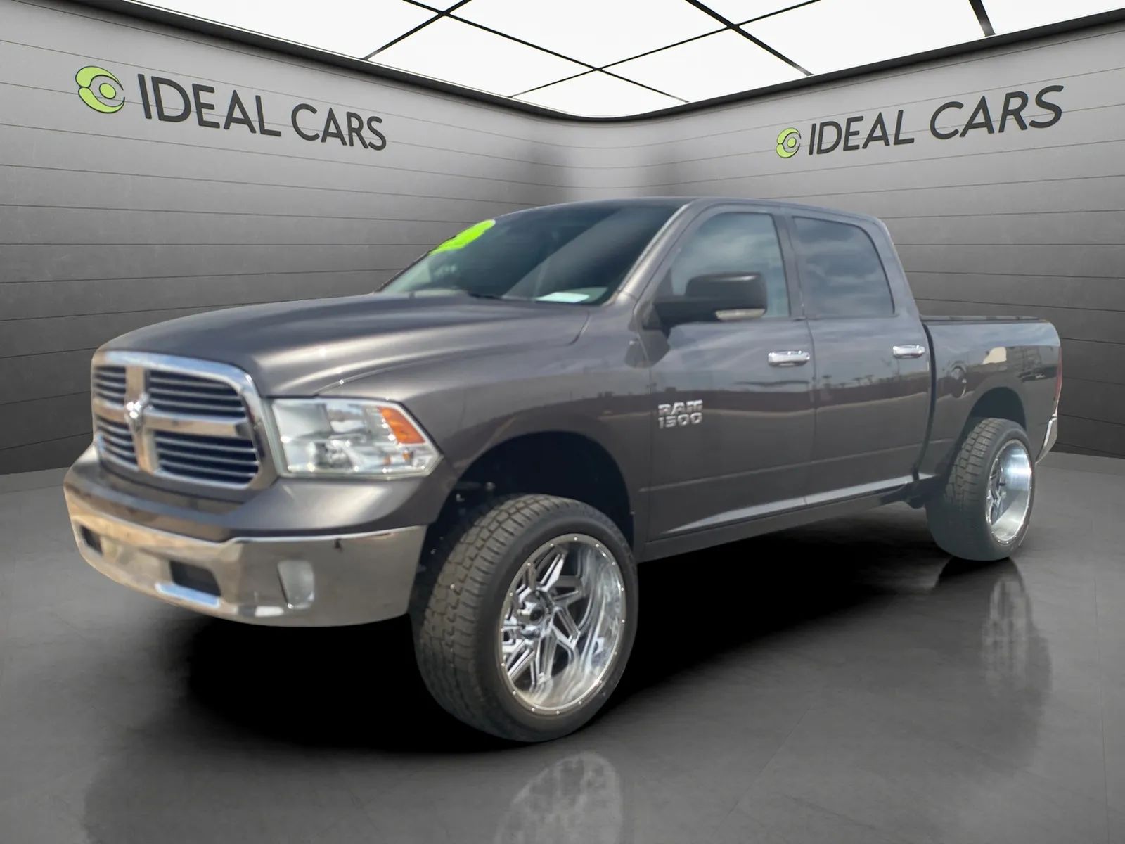 Gray 2016 RAM 1500 Outdoorsman Crew Cab RWD Pickup Truck  