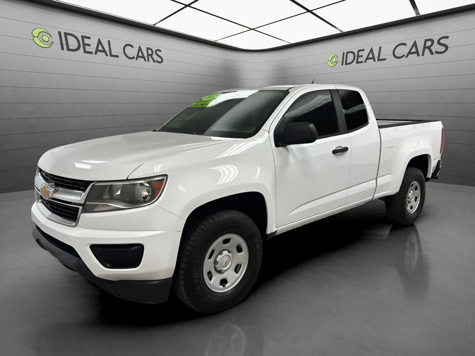 White 2015 Chevrolet Colorado Work Truck Extended Cab LB RWD Pickup Truck 4X2 