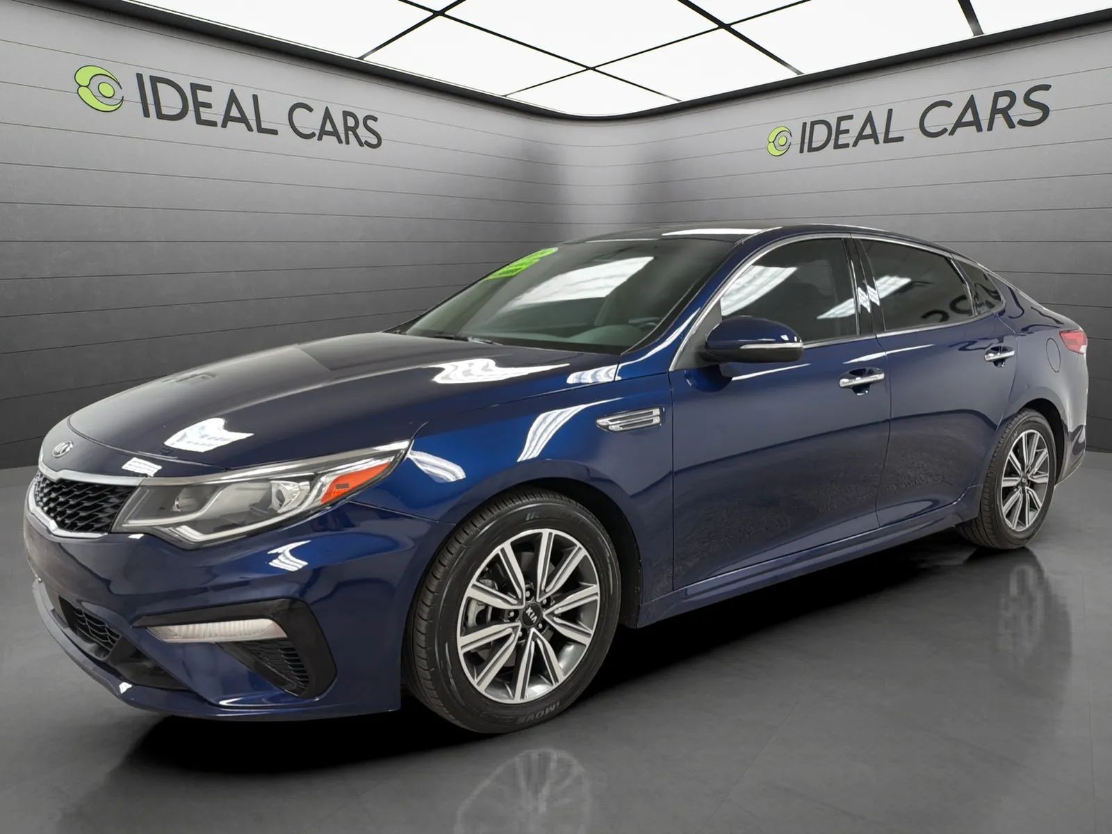 Blue 2019 Kia Optima Sedan  Automatic