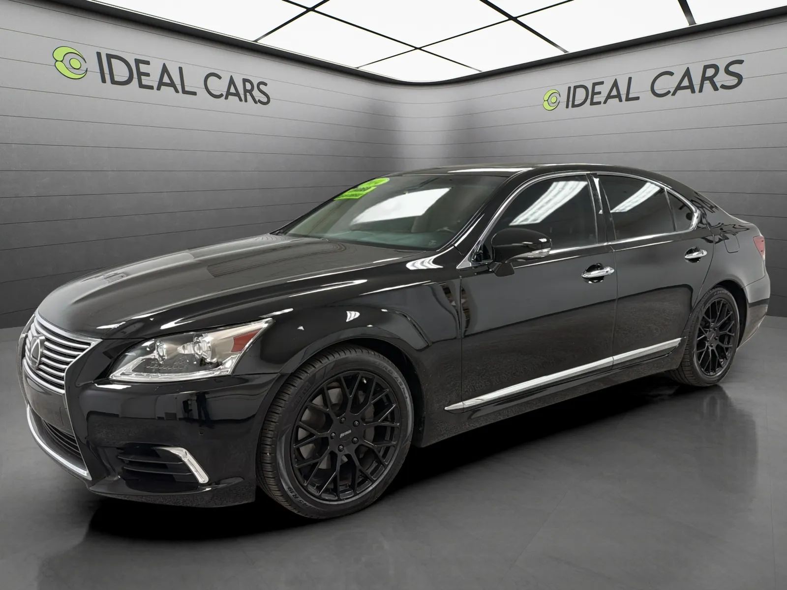 Black 2014 Lexus LS Sedan Rear-Wheel Drive 
