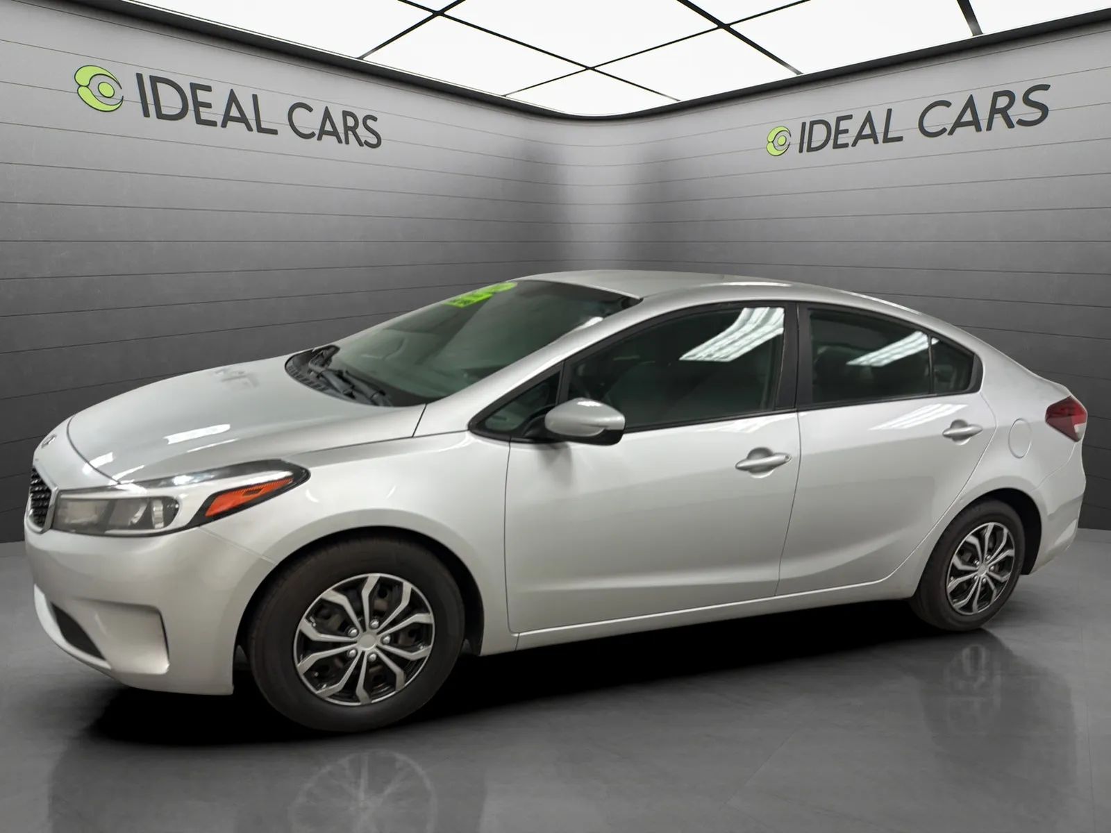 Silver 2018 Kia Forte Sedan Front-Wheel Drive Automatic