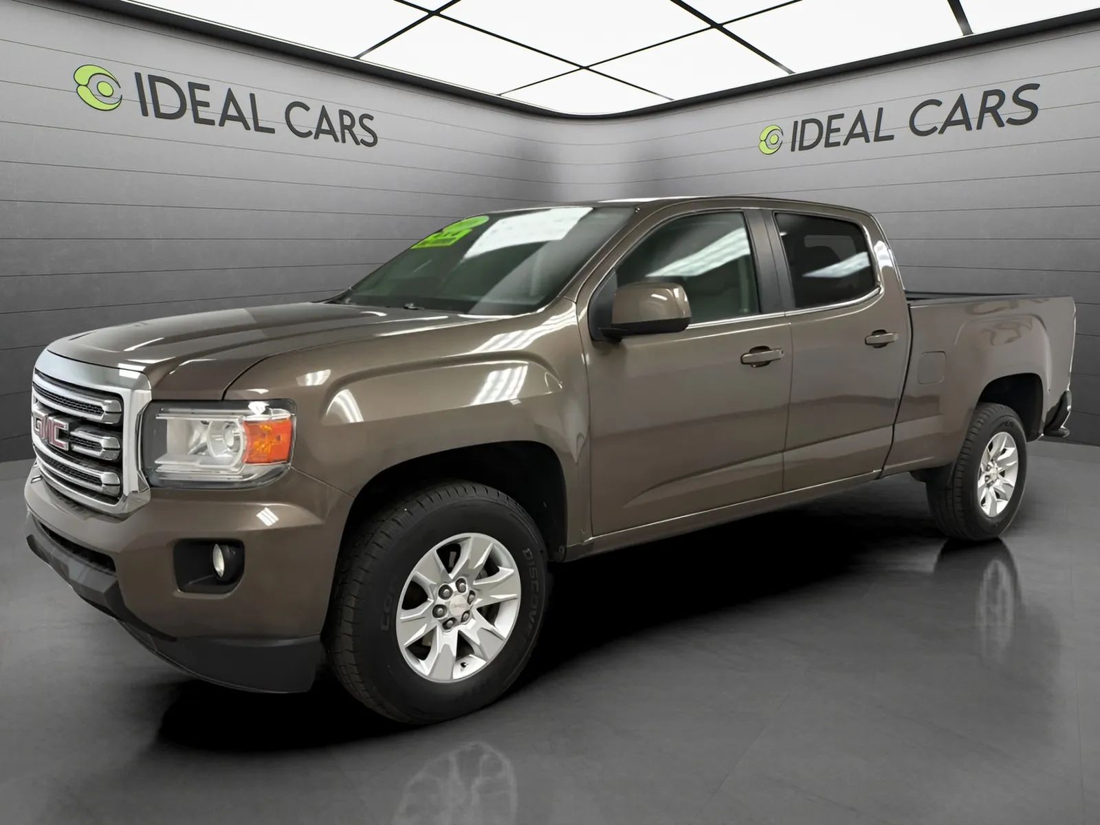 Brown 2016 GMC Canyon Pickup Truck Four-Wheel Drive Automatic