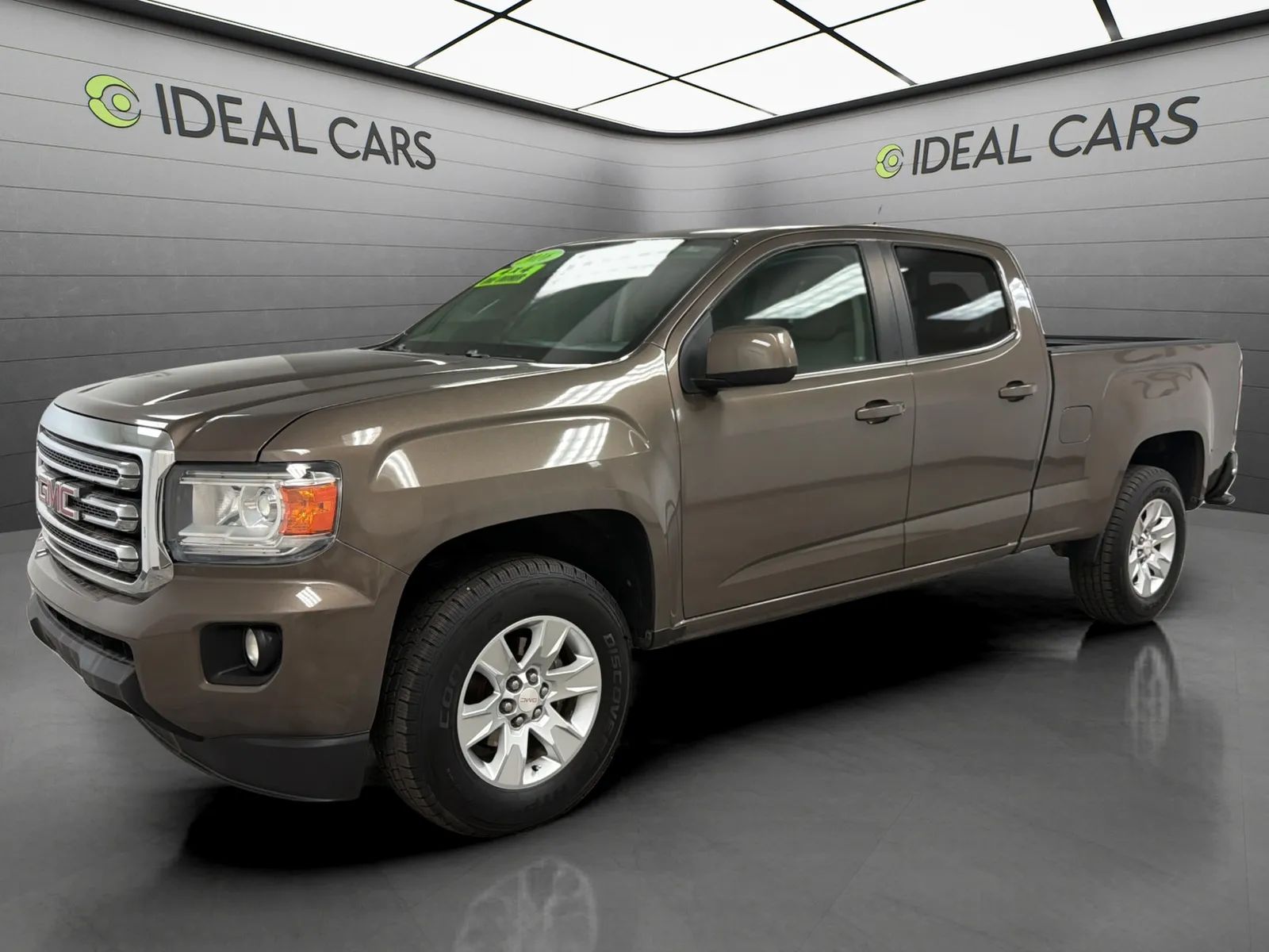 Brown 2016 GMC Canyon Pickup Truck Four-Wheel Drive Automatic
