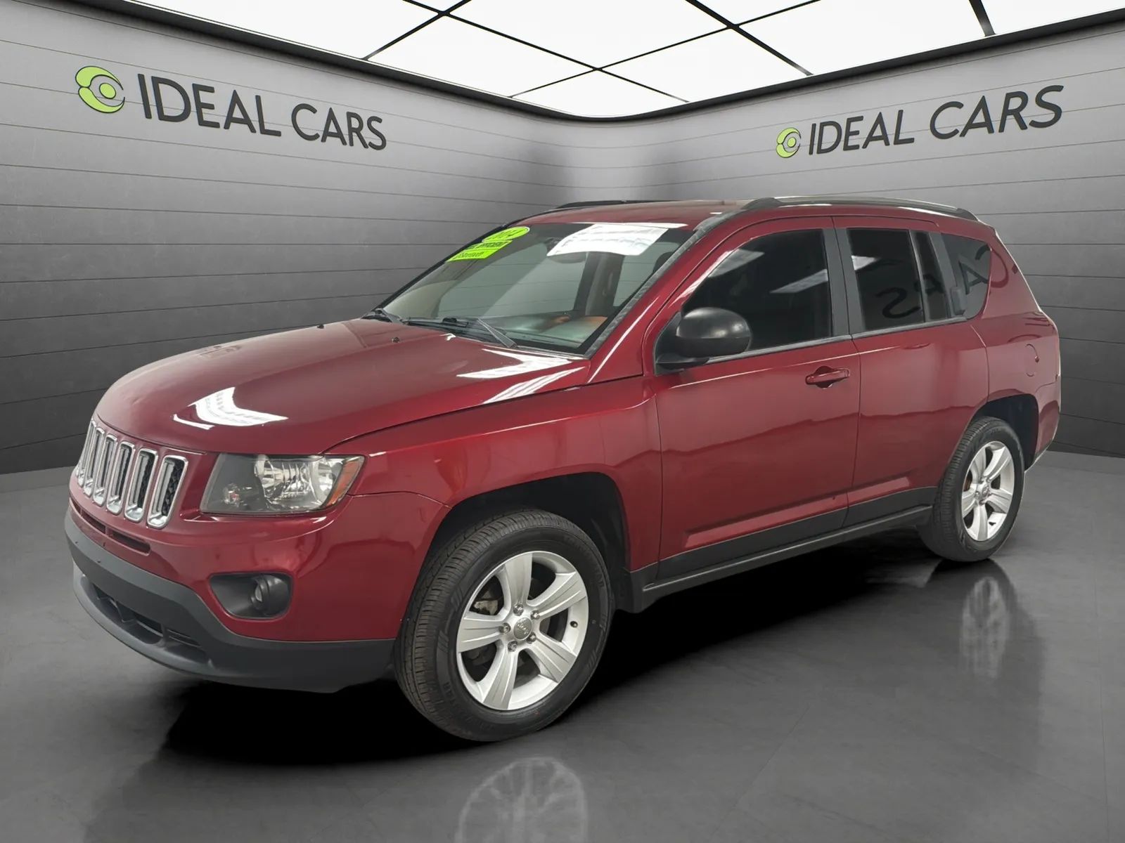 Red 2014 Jeep Compass SUV / Crossover Front-Wheel Drive Automatic
