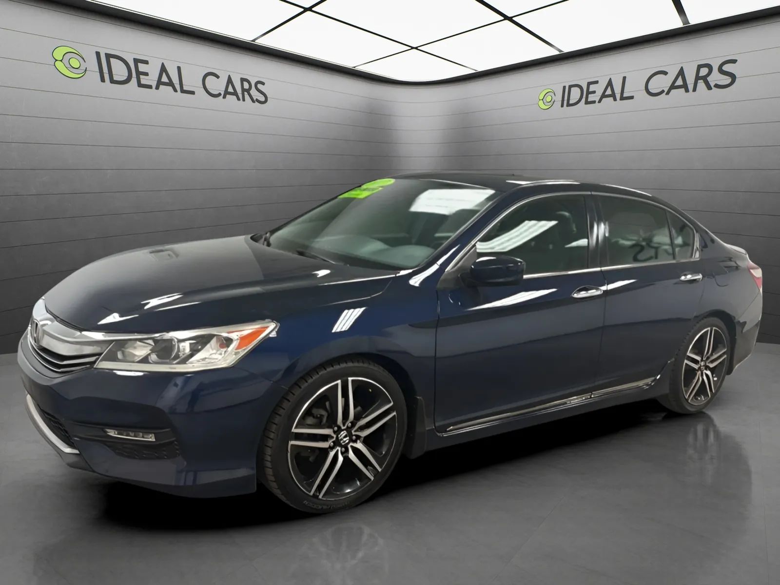 Blue 2017 Honda Accord Sedan Front-Wheel Drive Automatic