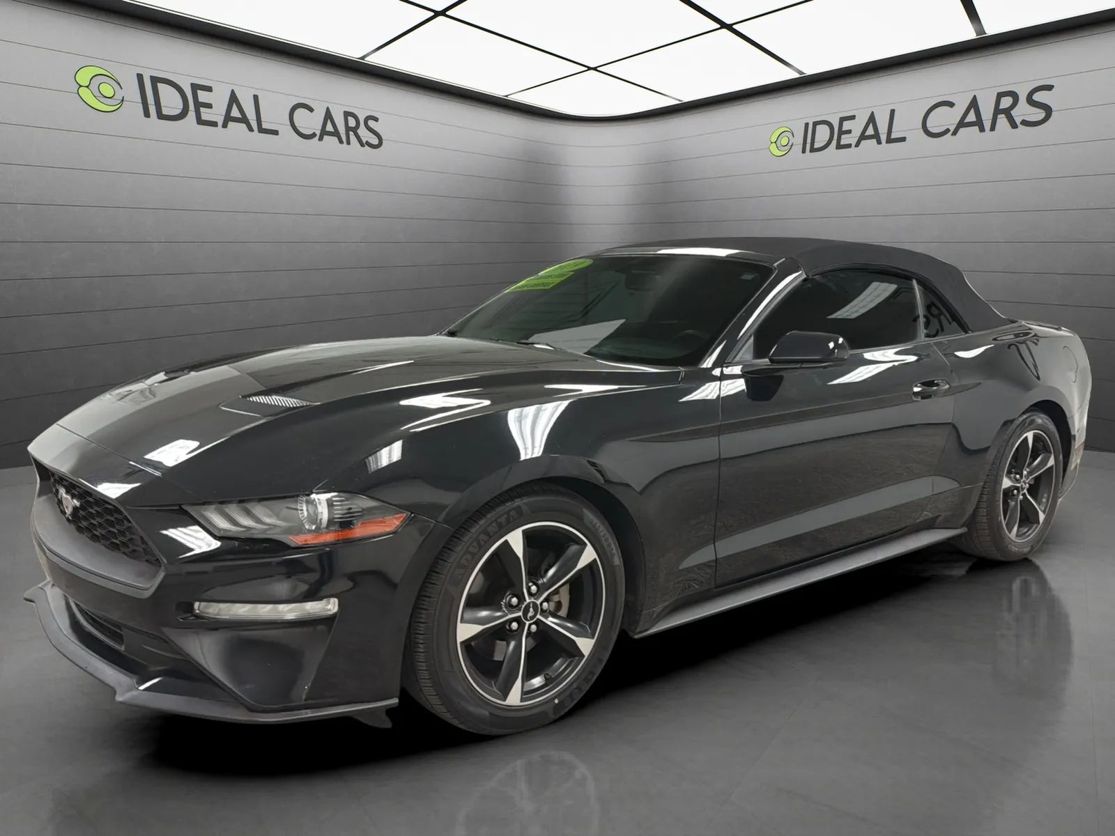 Black 2019 Ford Mustang Convertible Rear-Wheel Drive Automatic