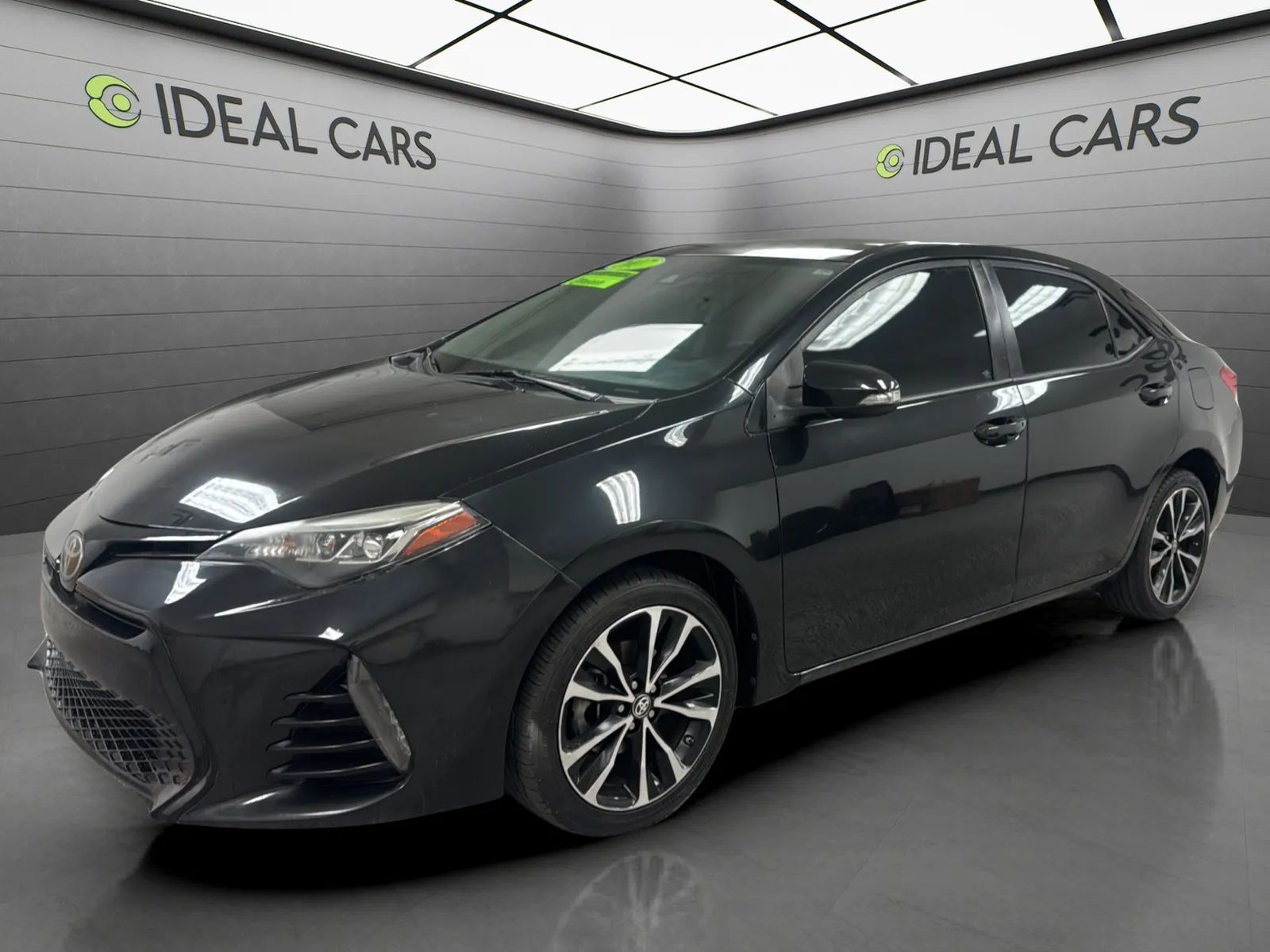Black 2017 Toyota Corolla Sedan Front-Wheel Drive Automatic