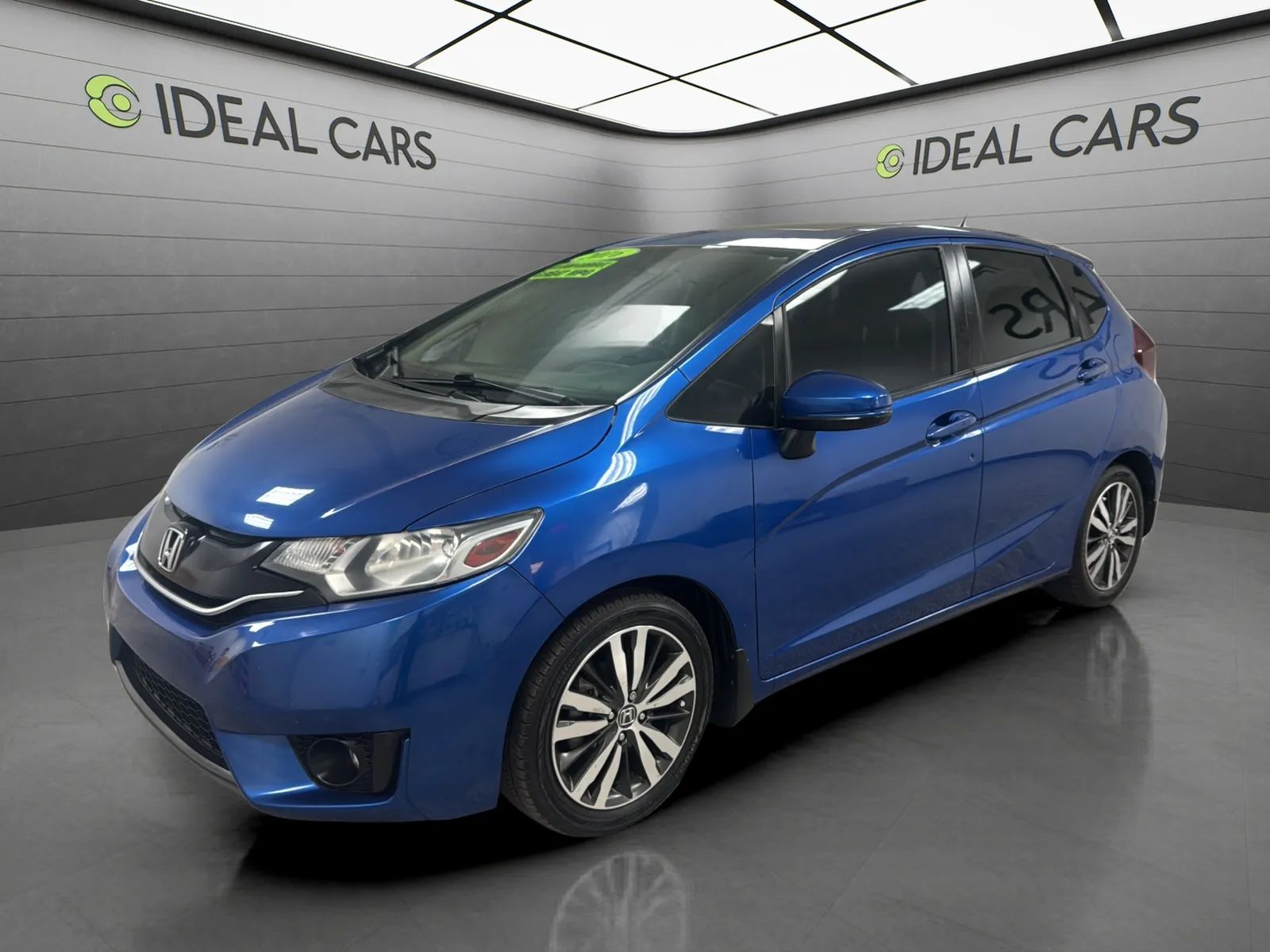 Blue 2016 Honda Fit Hatchback Front-Wheel Drive Automatic