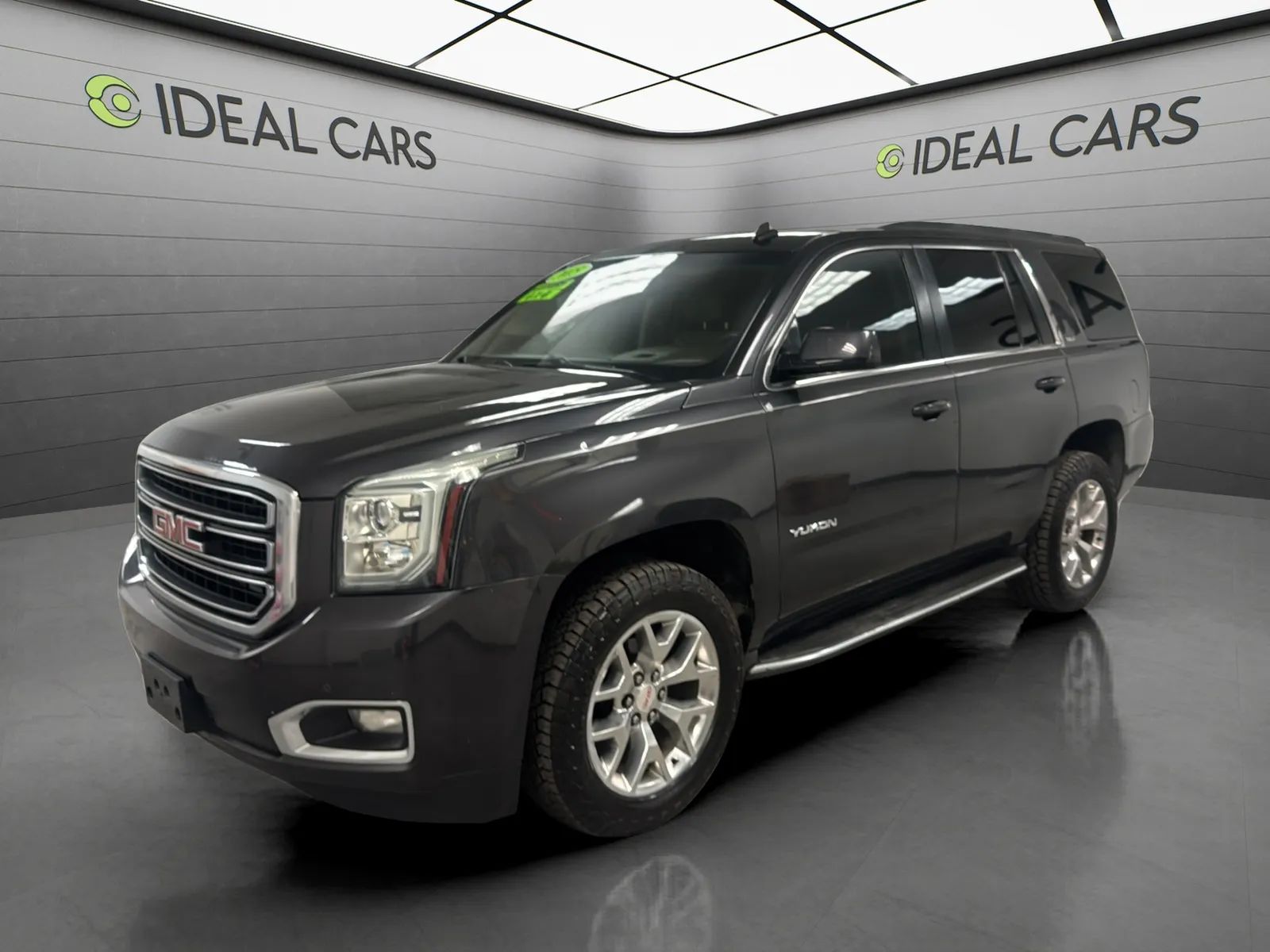 Gray 2015 GMC Yukon SUV / Crossover Four-Wheel Drive Automatic