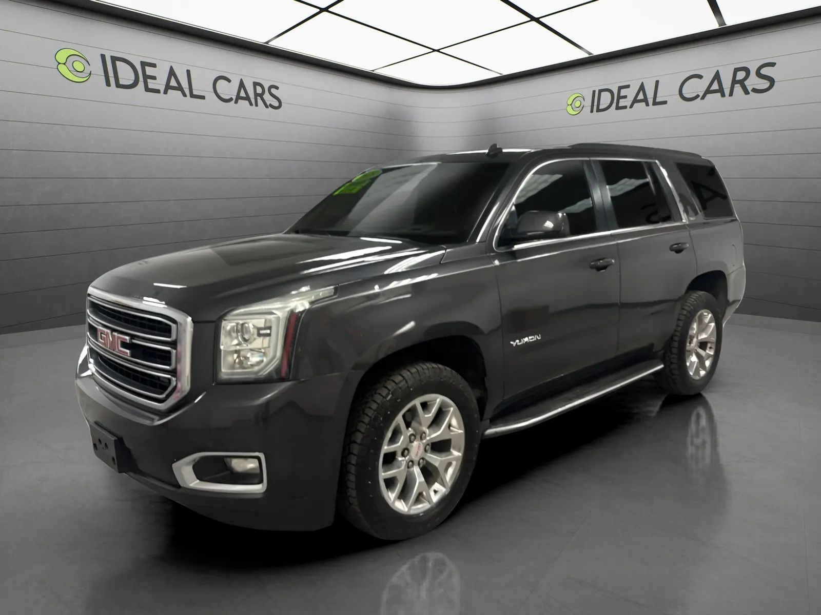 Gray 2015 GMC Yukon SUV / Crossover Four-Wheel Drive Automatic