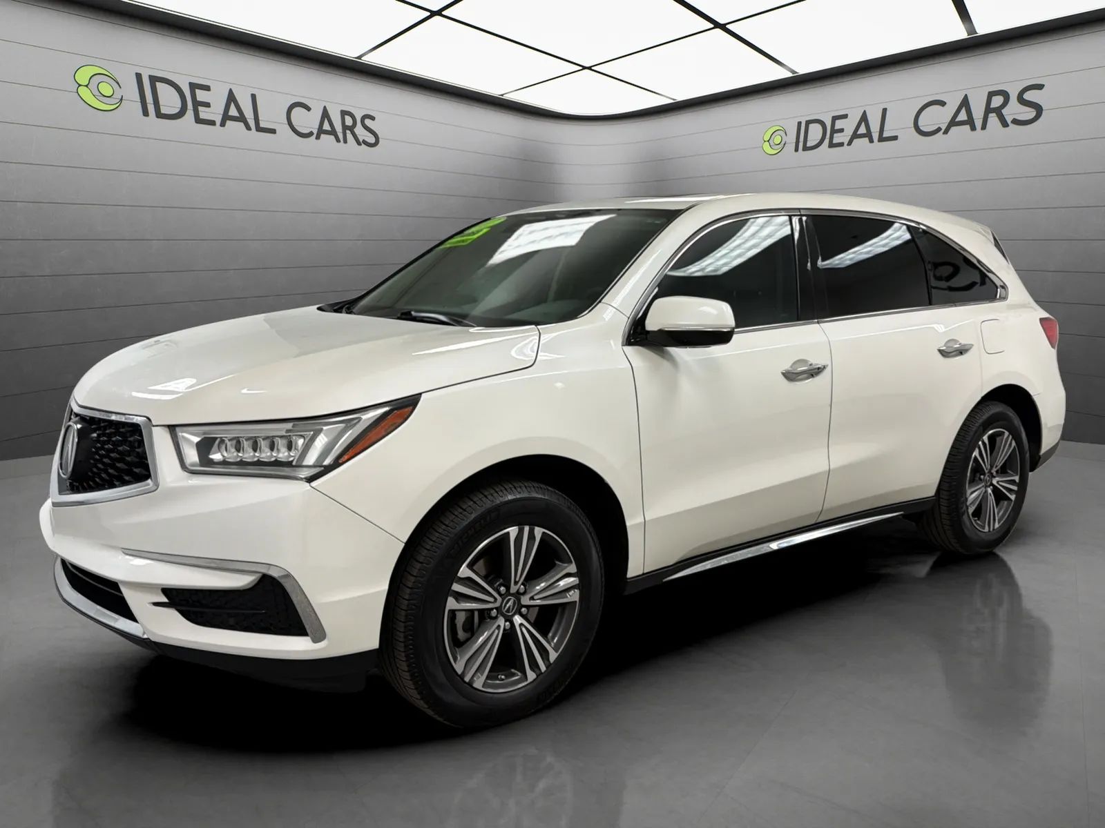 White 2017 Acura MDX SUV / Crossover Front-Wheel Drive Automatic