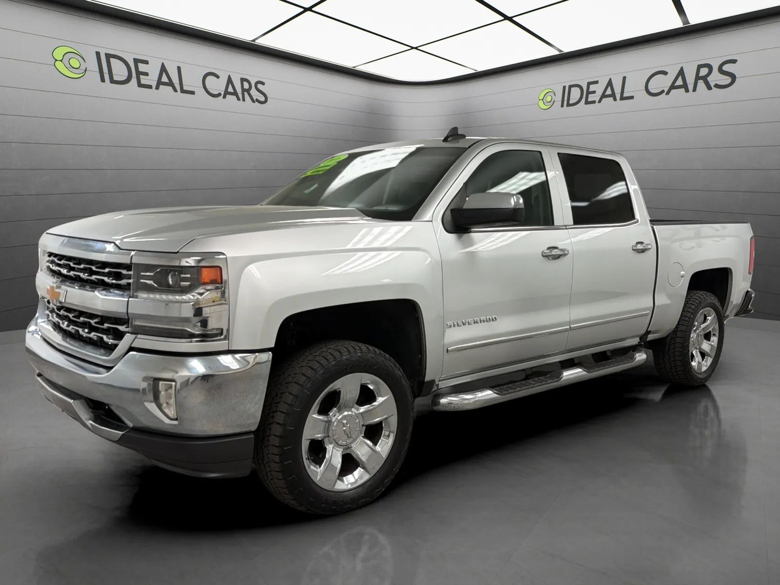 Silver 2016 Chevrolet Silverado 1500 Pickup Truck 4X2 Automatic