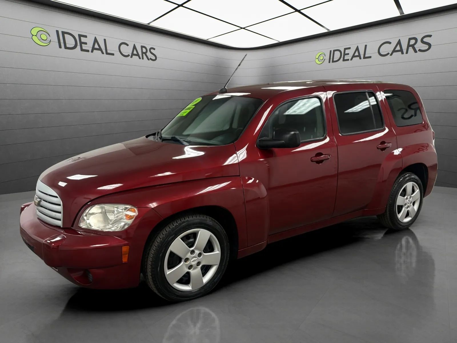 Red 2009 Chevrolet HHR Wagon Front-Wheel Drive 4-Speed Automatic