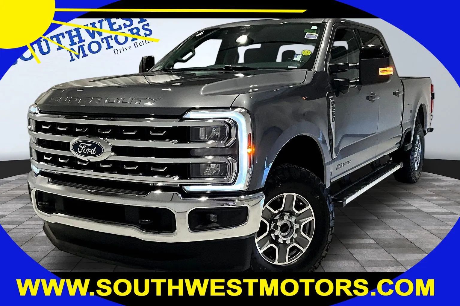 Gray 2026 Ford F-250 Super Duty Pickup Truck Four-Wheel Drive