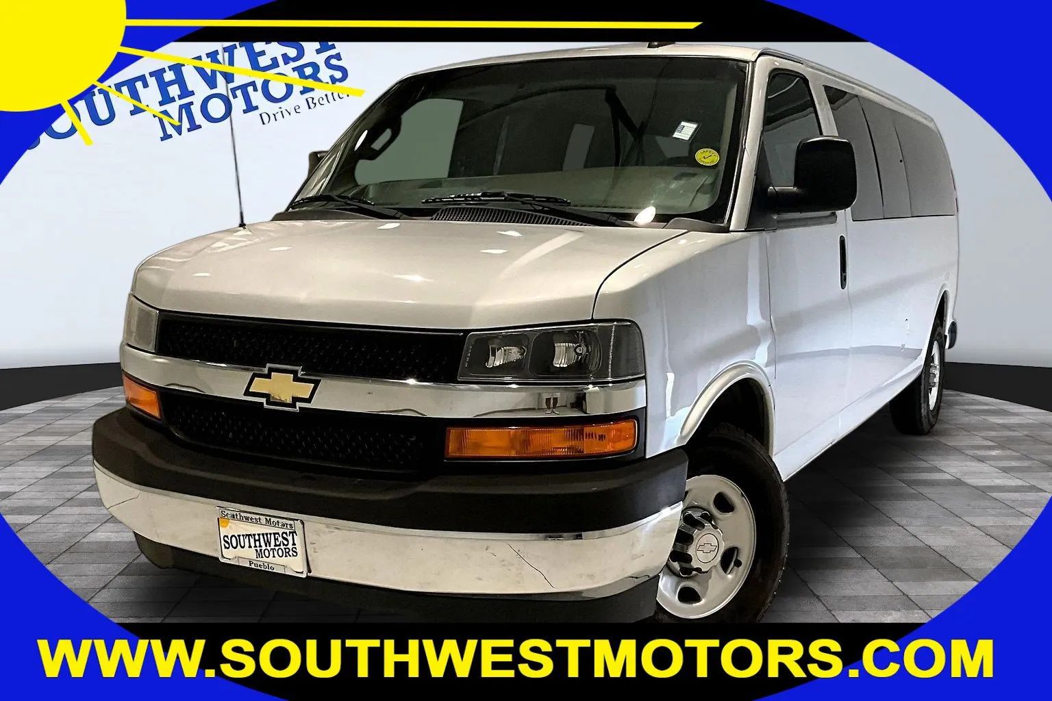 Silver 2018 Chevrolet Express Van Rear-Wheel Drive 6-Speed Automatic