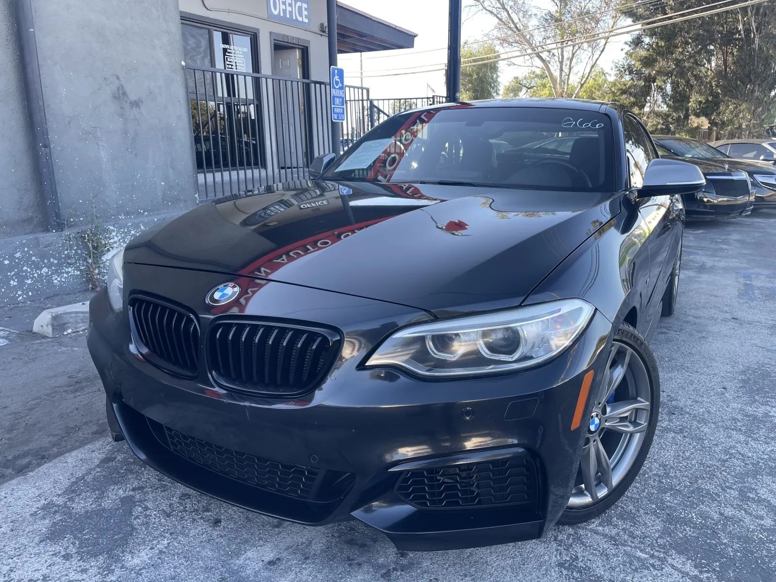 Black 2014 BMW 2 Series Coupe Rear-Wheel Drive Manual