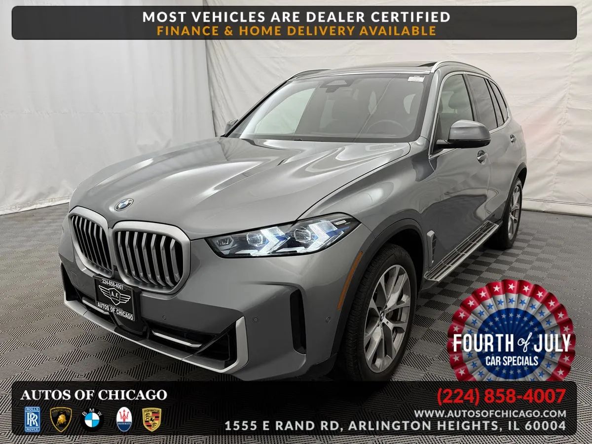 Gray 2024 BMW X5 SUV / Crossover Rear-Wheel Drive Automatic