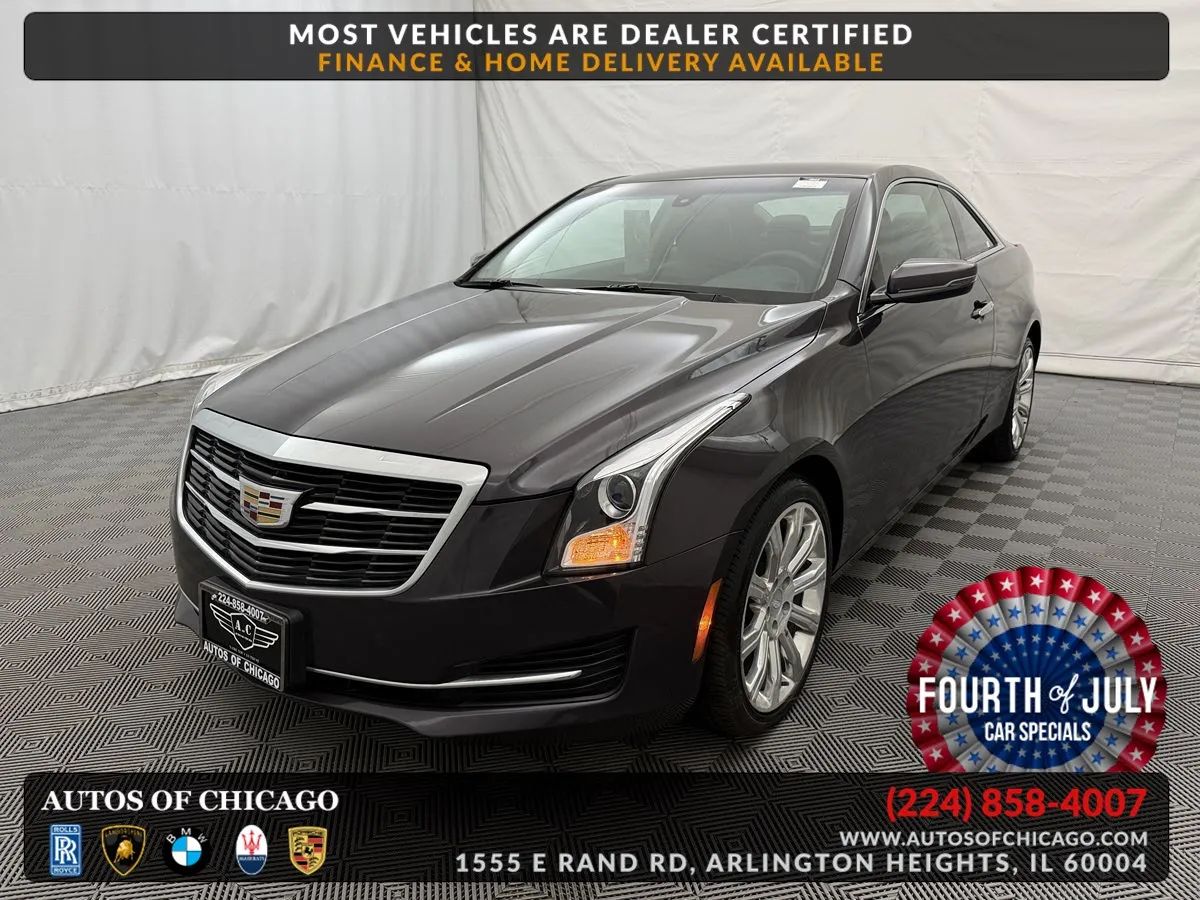 Purple 2015 Cadillac ATS Coupe Coupe All-Wheel Drive Automatic