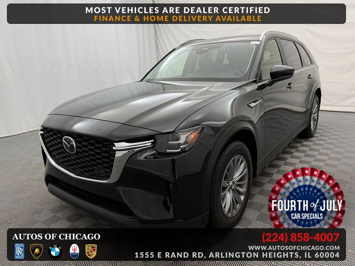 Black 2025 Mazda CX-90 SUV / Crossover All-Wheel Drive Automatic