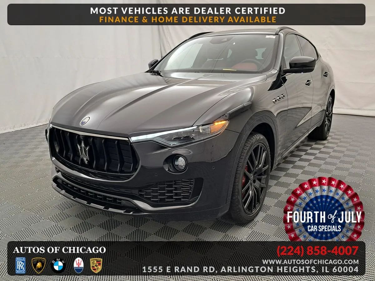 Nero Ribelle Metallic 2021 Maserati Levante SUV / Crossover All-Wheel Drive Automatic