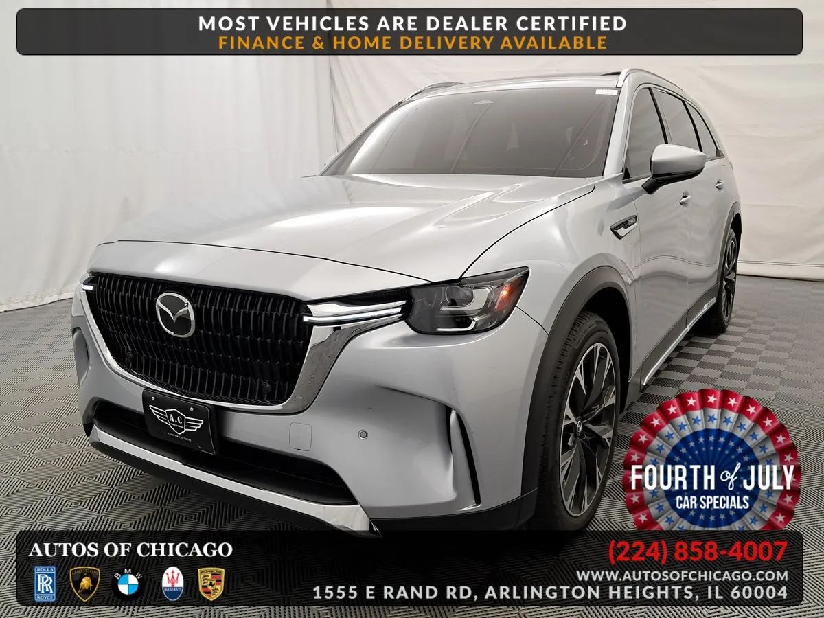 Silver 2024 Mazda CX-90 SUV / Crossover All-Wheel Drive Automatic