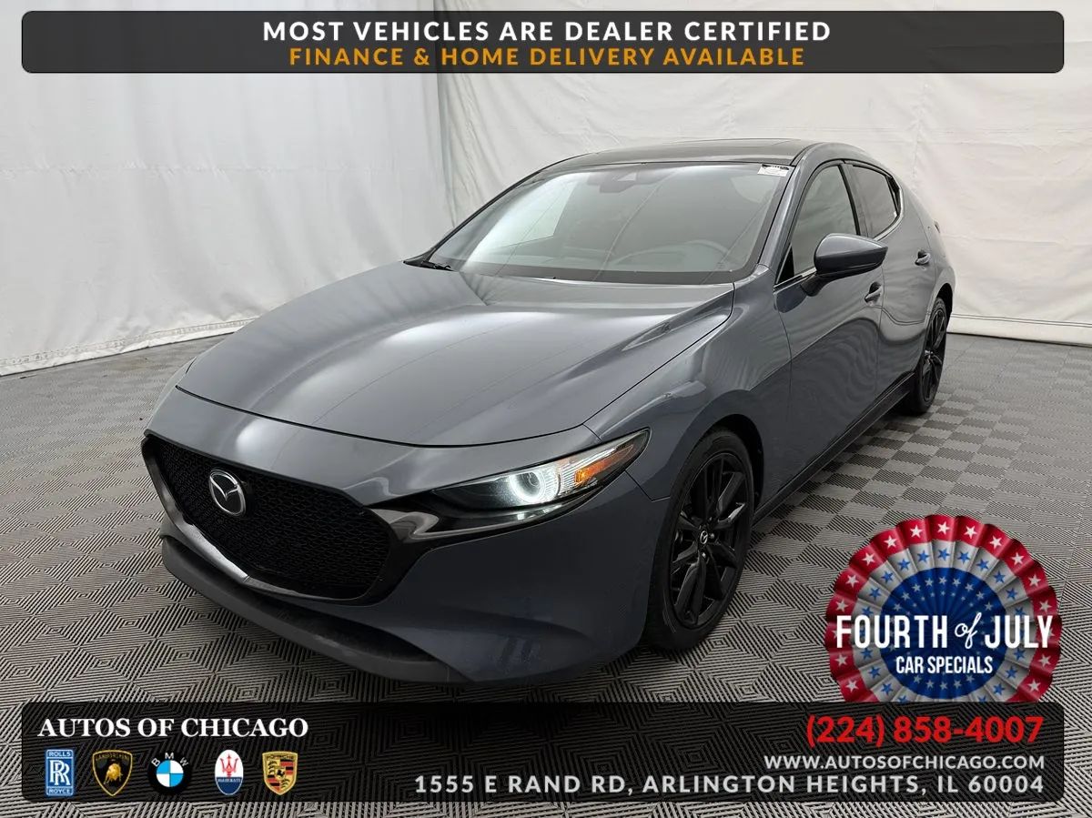 Polymetal Gray Metallic 2019 Mazda MAZDA3 Hatchback Front-Wheel Drive Automatic