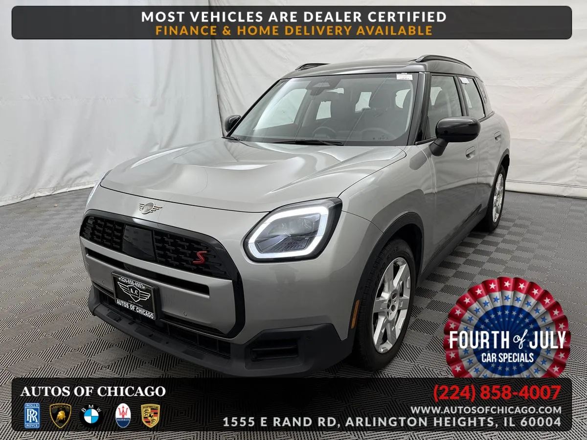 Melting Silver III Metallic 2025 MINI Countryman SUV / Crossover All-Wheel Drive Automatic