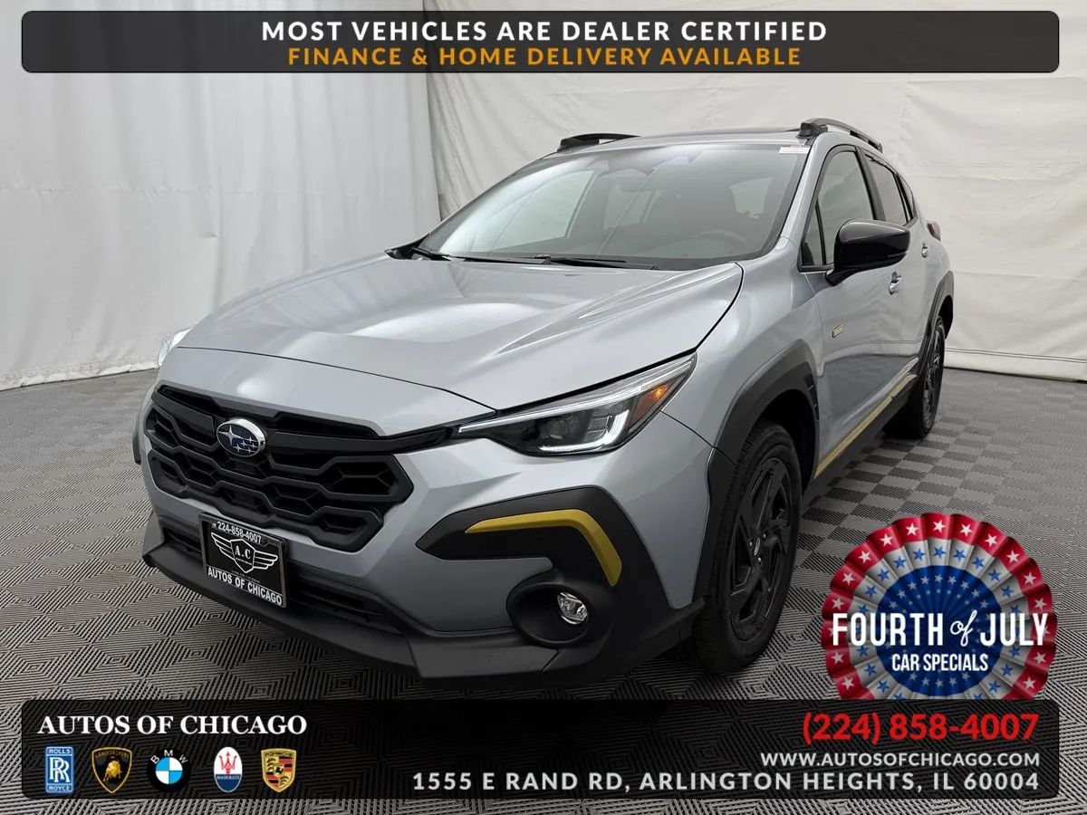 Silver 2024 Subaru Crosstrek SUV / Crossover All-Wheel Drive Automatic