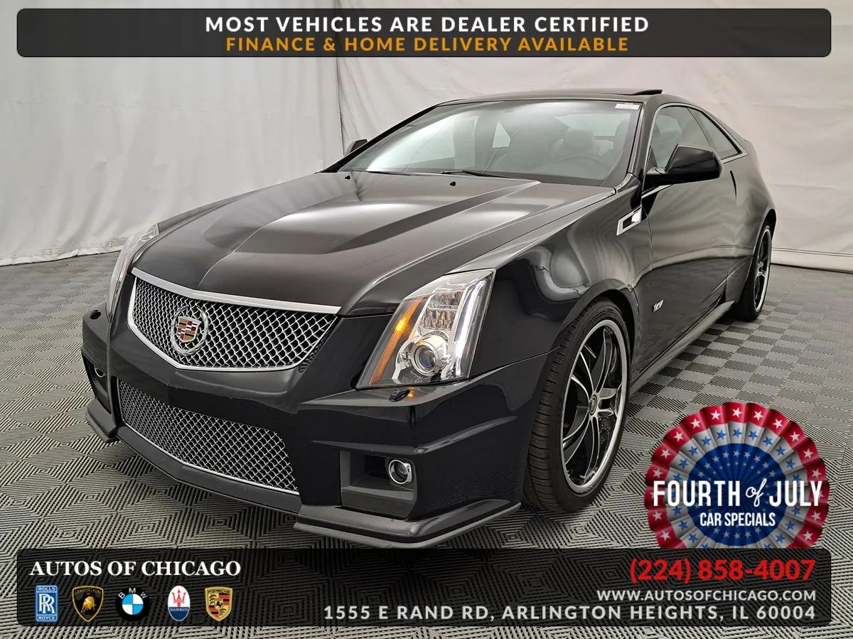 Black Raven 2011 Cadillac CTS-V Coupe Coupe Rear-Wheel Drive Automatic