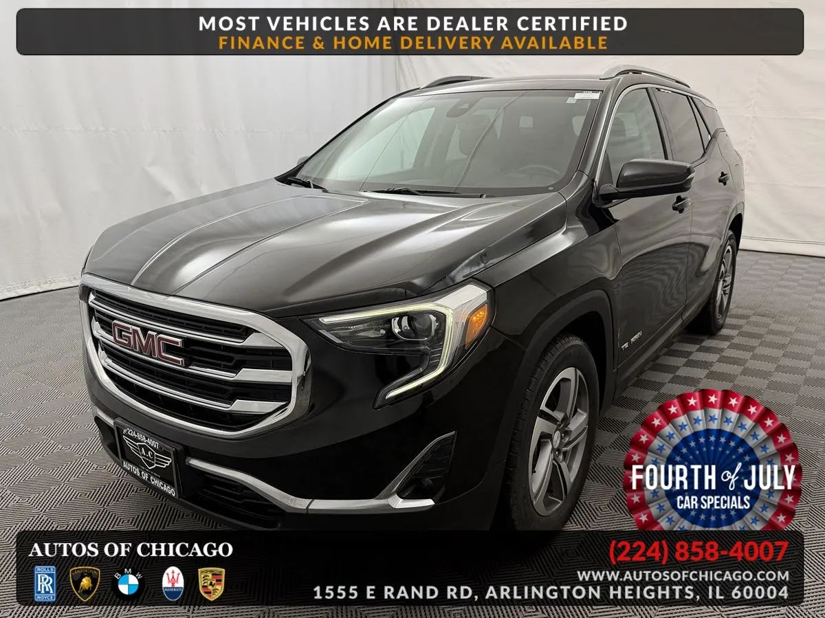 Black 2021 GMC Terrain SUV / Crossover Front-Wheel Drive Automatic