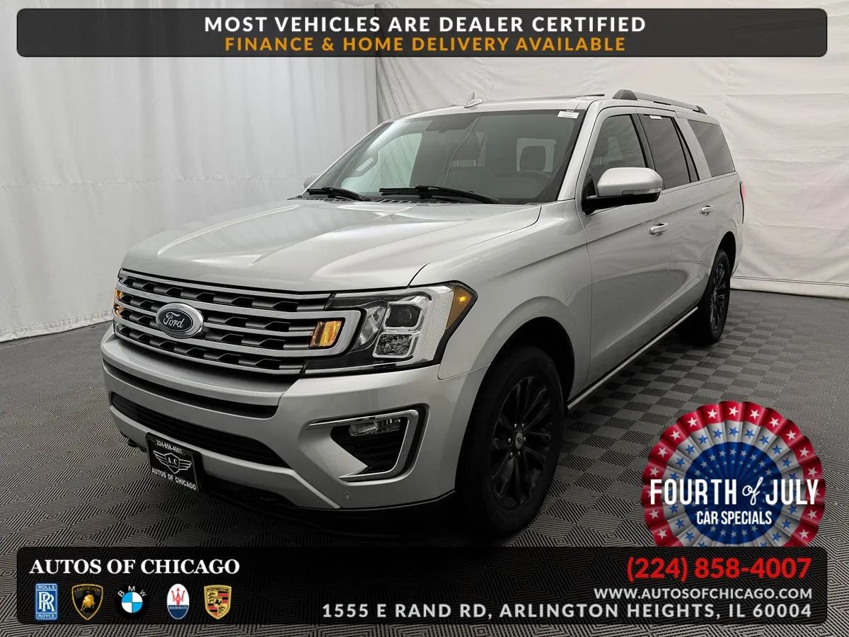 Silver 2019 Ford Expedition SUV / Crossover Four-Wheel Drive Automatic