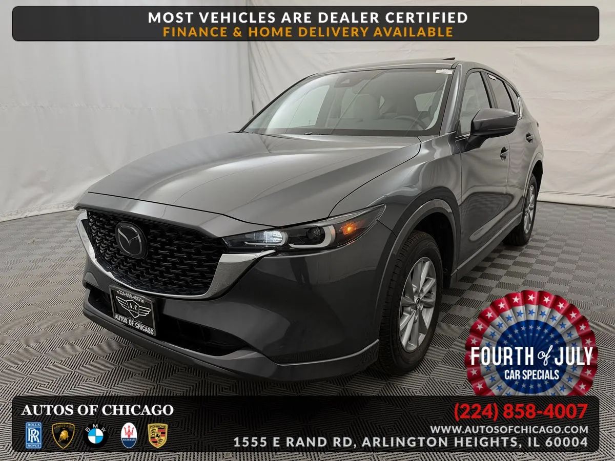 Gray 2024 Mazda CX-5 SUV / Crossover All-Wheel Drive Automatic
