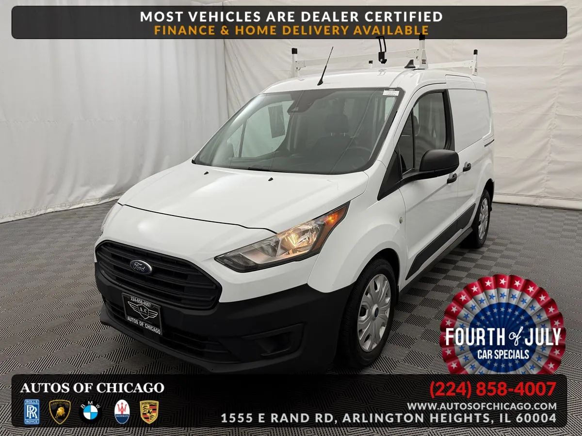 White 2020 Ford Transit Connect Van Front-Wheel Drive Automatic