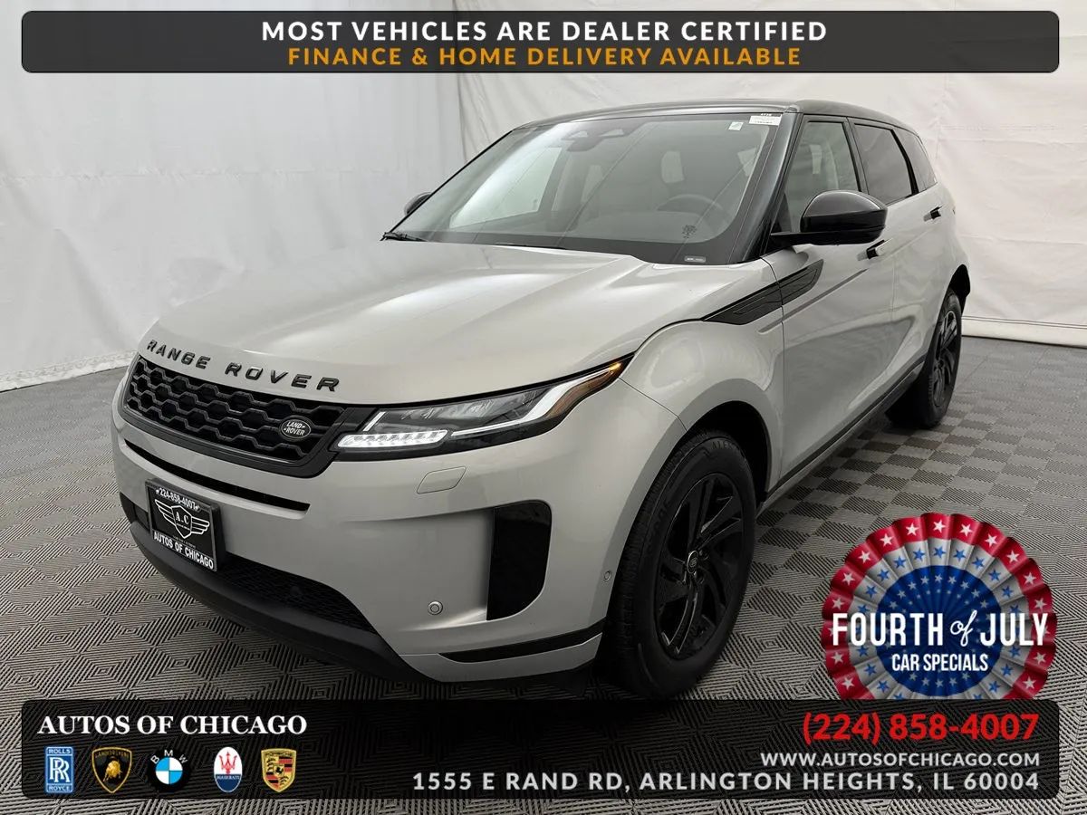 Seoul Pearl Silver Metallic 2022 Land Rover Range Rover Evoque SUV / Crossover All-Wheel Drive