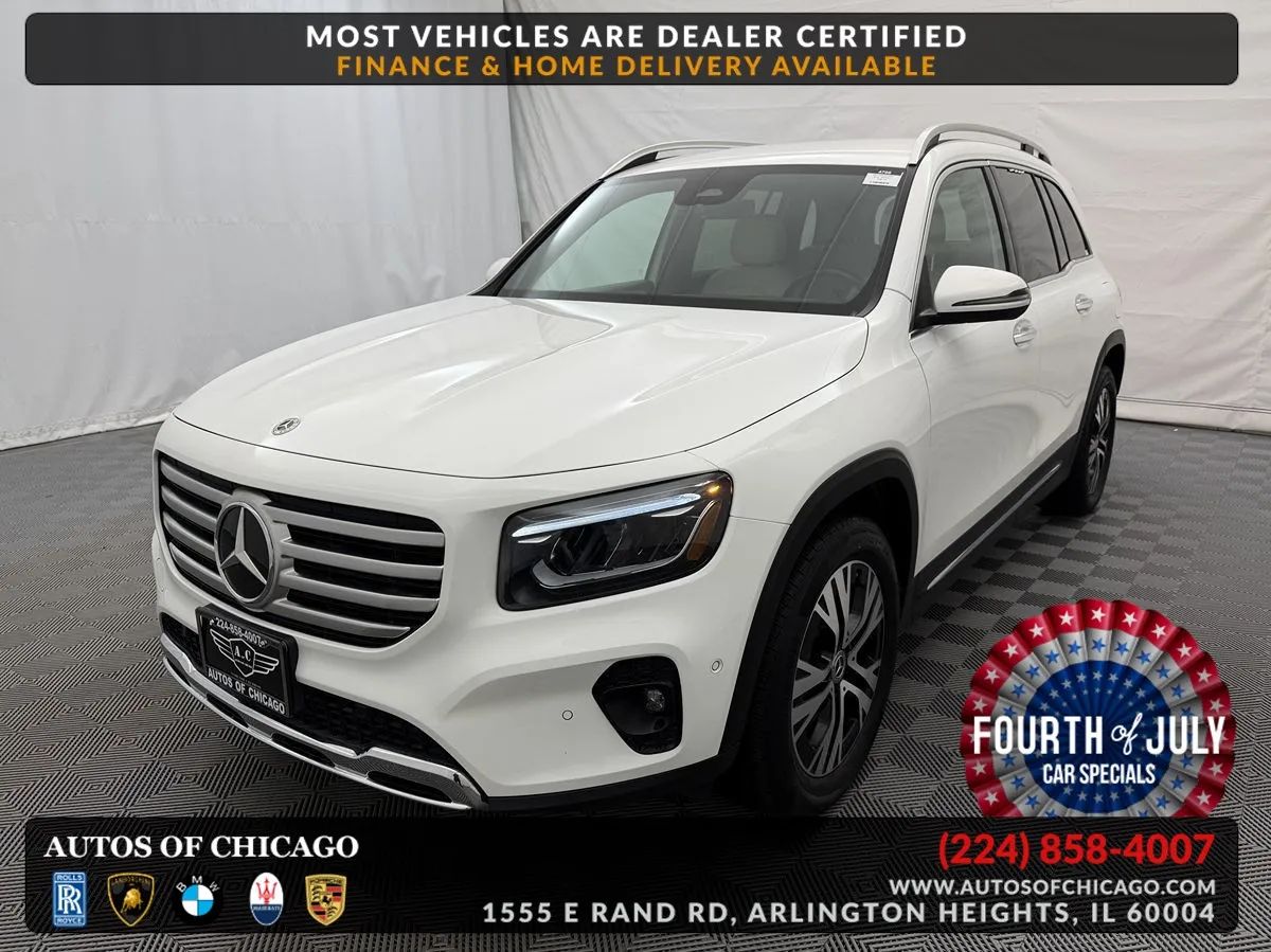 White 2025 Mercedes-Benz GLB SUV / Crossover Front-Wheel Drive Automatic