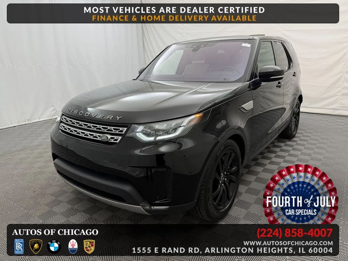 Black 2020 Land Rover Discovery SUV / Crossover All-Wheel Drive Automatic
