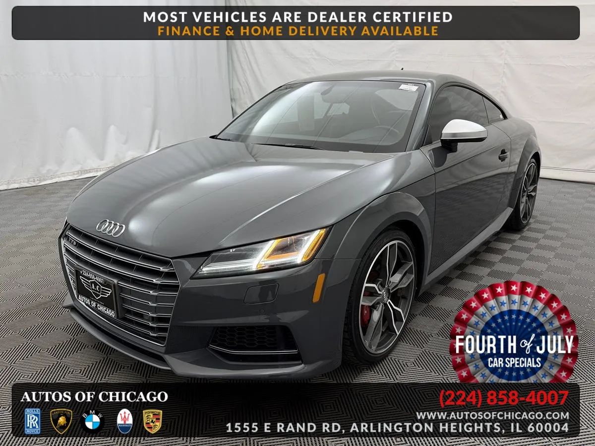 Gray 2016 Audi TTS Coupe All-Wheel Drive Automatic