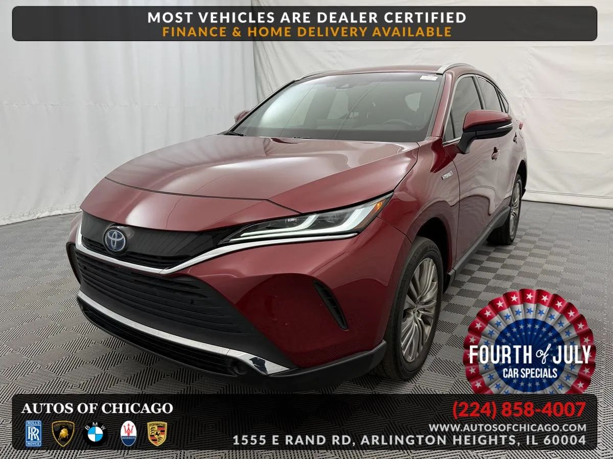 Red (Ruby Flare Pearl) 2021 Toyota Venza SUV / Crossover All-Wheel Drive Automatic