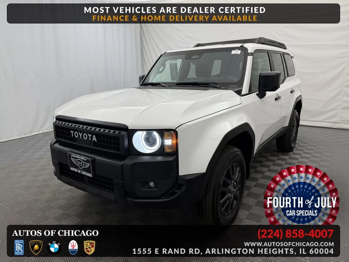 White 2025 Toyota Land Cruiser SUV / Crossover Four-Wheel Drive Automatic