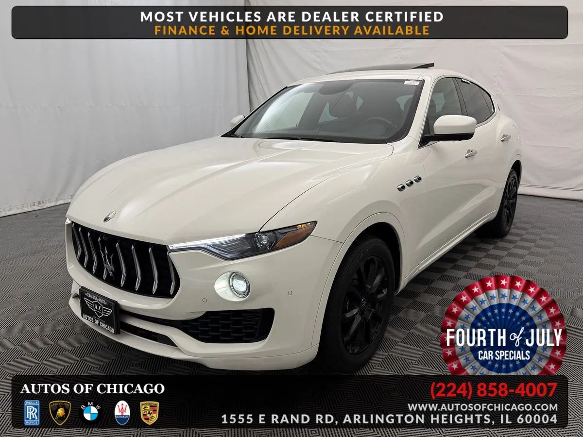 White 2020 Maserati Levante SUV / Crossover All-Wheel Drive Automatic