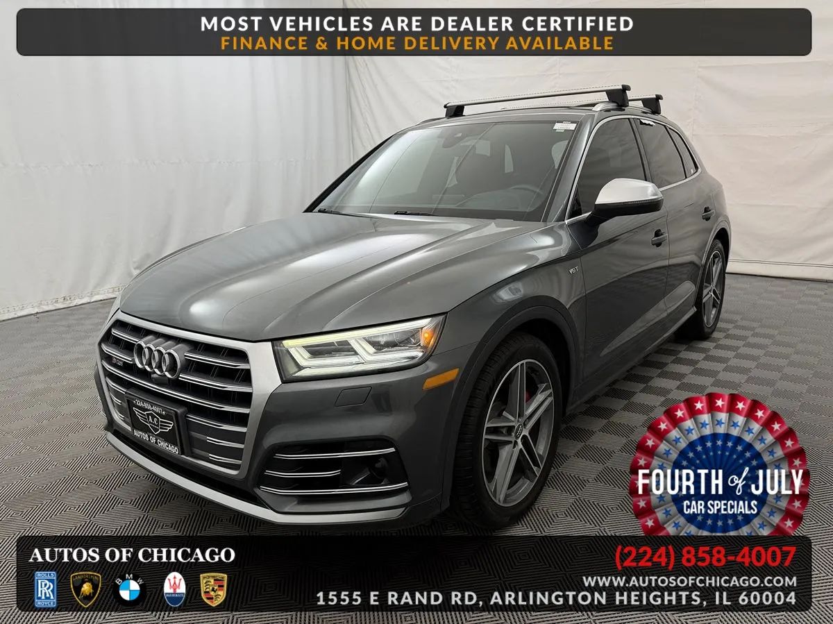 Gray 2018 Audi SQ5 SUV / Crossover All-Wheel Drive Automatic