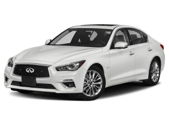 Gray 2018 INFINITI Q50 Sedan All-Wheel Drive Automatic
