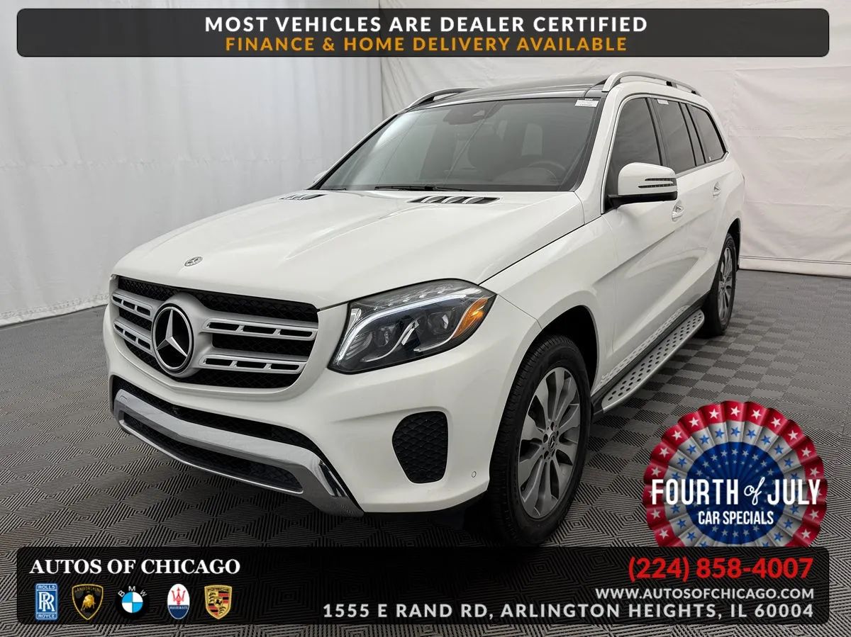 White 2019 Mercedes-Benz GLS SUV / Crossover All-Wheel Drive Automatic